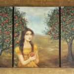 Girl in the pomegranates-Perganta