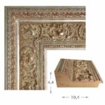 Ασημί σκαλιστή με πατίνα