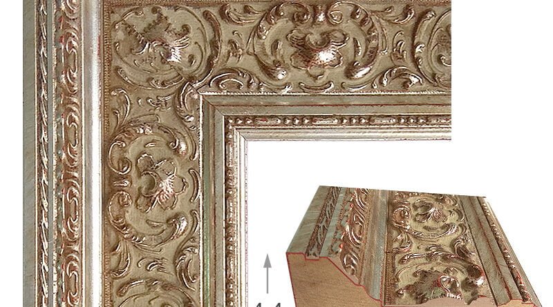 Ασημί σκαλιστή με πατίνα