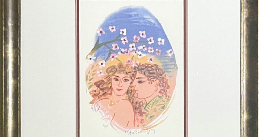 "Ζευγάρι στην αμυγδαλιά"-Γιώργος Σταθόπουλος