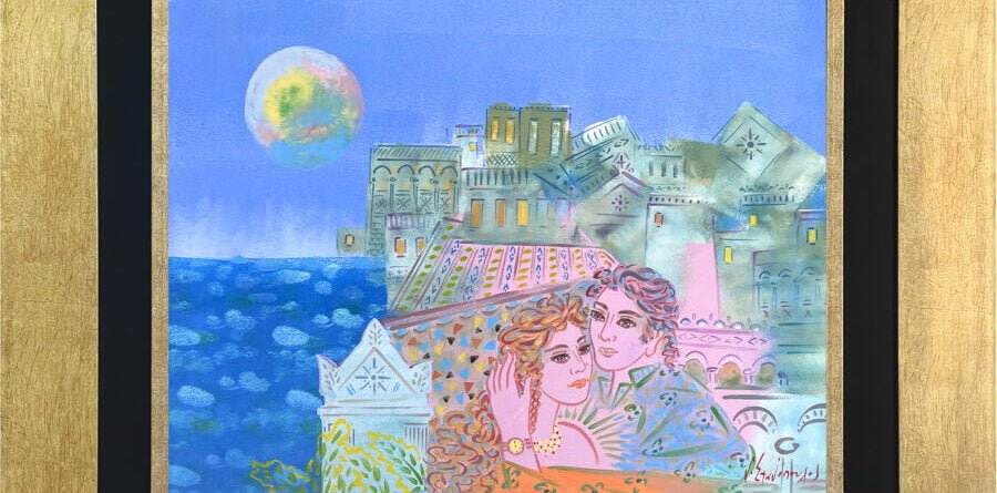 "Ζευγάρι υπό το φως της Σελήνης"-Γιώργος Σταθόπουλος