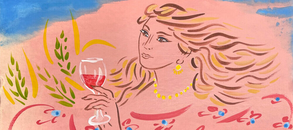 "Κοπέλα με κρασί"-Γιώργος Σταθόπουλος