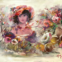 "Κοπέλα με λουλούδια ΙΙ" - Φώφη Μουρατίδου