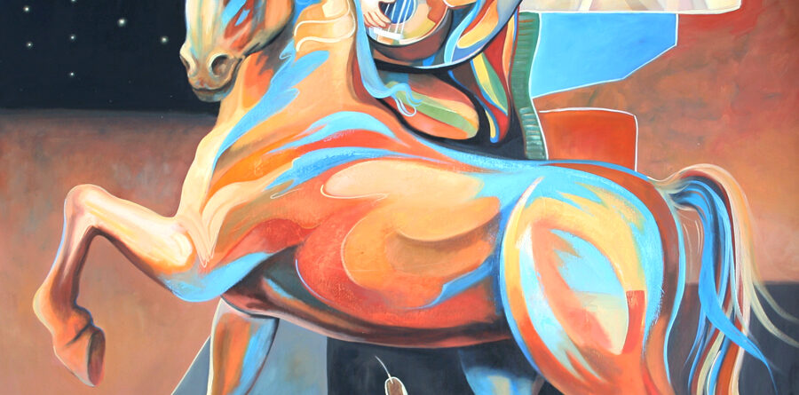 "Μουσικός με το άλογο" - Βέλλιου Άννα