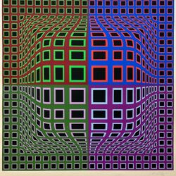 “Sinpo (1878)”- Victor Vasarely
