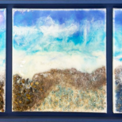 "Blue Triptych" – Sofia